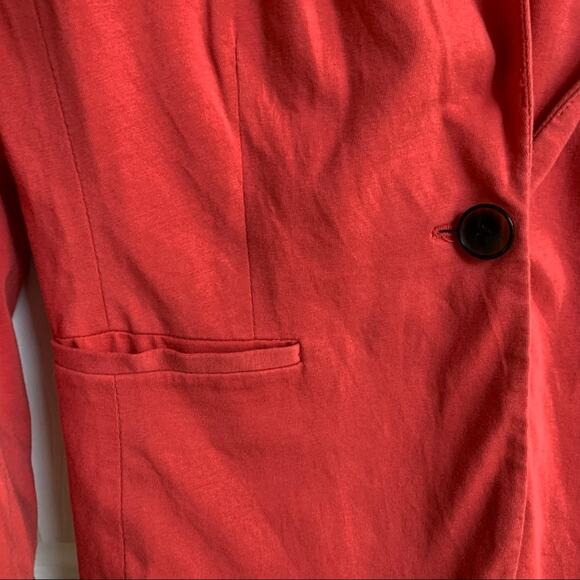 The Limited casual coral single button blazer, size M - Picture 3 of 7